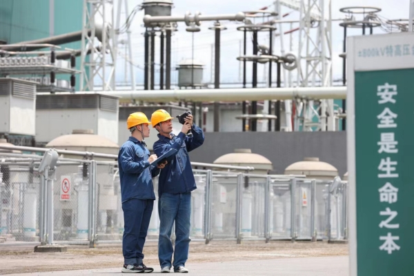 “西電入浙”特高壓工程日輸電量超5億千瓦時